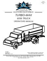 SAC TURBO-MAX 6056 Operator'S Manual preview