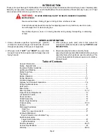 Preview for 2 page of SAC TURBO-MAX 6090 Operator'S Manual