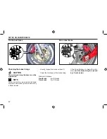 Preview for 46 page of Sachs Bikes 2006 X-Road 250 Owner'S Manual