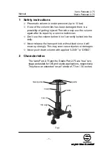 Preview for 5 page of Sachtler 2-75 Manual