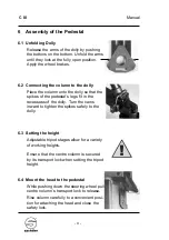 Предварительный просмотр 8 страницы Sachtler 5195 Manual