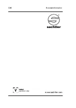 Предварительный просмотр 20 страницы Sachtler C III Manual