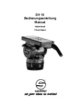 Sachtler DV 15 Manual предпросмотр