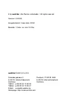 Preview for 2 page of Sachtler DV 15 Manual