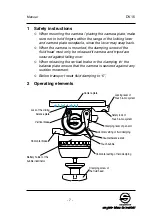 Preview for 11 page of Sachtler DV 15 Manual