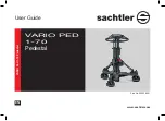 Предварительный просмотр 1 страницы Sachtler ENVARIO Ped 1-70 Pedestal User Manual