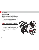 Предварительный просмотр 22 страницы Sachtler FSB 10 User Manual