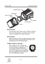 Preview for 30 page of Sachtler Reporter 8LED Manual