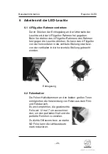 Preview for 33 page of Sachtler Reporter 8LED Manual