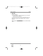 Предварительный просмотр 18 страницы Sachtler Video 75 Plus EFP Manual