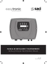 Saci Pumps easytronic Installation And Maintenance Manual preview