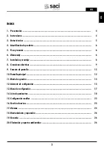 Preview for 3 page of Saci Pumps emotion MT2-11A Installation And Maintenance Manual