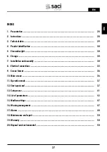 Preview for 27 page of Saci Pumps emotion MT2-11A Installation And Maintenance Manual