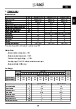 Preview for 29 page of Saci Pumps emotion MT2-11A Installation And Maintenance Manual