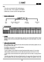 Preview for 30 page of Saci Pumps emotion MT2-11A Installation And Maintenance Manual