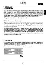 Preview for 37 page of Saci Pumps emotion MT2-11A Installation And Maintenance Manual