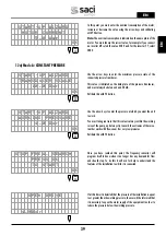 Preview for 39 page of Saci Pumps emotion MT2-11A Installation And Maintenance Manual