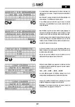 Preview for 62 page of Saci Pumps emotion MT2-11A Installation And Maintenance Manual