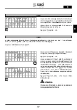 Preview for 67 page of Saci Pumps emotion MT2-11A Installation And Maintenance Manual