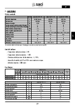 Preview for 77 page of Saci Pumps emotion MT2-11A Installation And Maintenance Manual