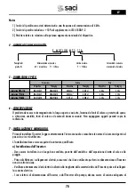 Preview for 78 page of Saci Pumps emotion MT2-11A Installation And Maintenance Manual