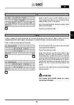 Preview for 91 page of Saci Pumps emotion MT2-11A Installation And Maintenance Manual