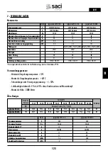 Preview for 125 page of Saci Pumps emotion MT2-11A Installation And Maintenance Manual