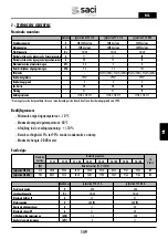 Preview for 149 page of Saci Pumps emotion MT2-11A Installation And Maintenance Manual