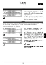 Preview for 163 page of Saci Pumps emotion MT2-11A Installation And Maintenance Manual