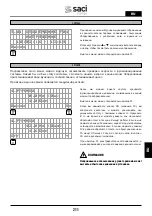 Preview for 211 page of Saci Pumps emotion MT2-11A Installation And Maintenance Manual