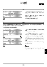 Preview for 235 page of Saci Pumps emotion MT2-11A Installation And Maintenance Manual