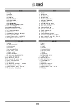 Preview for 256 page of Saci Pumps emotion MT2-11A Installation And Maintenance Manual