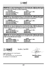 Preview for 259 page of Saci Pumps emotion MT2-11A Installation And Maintenance Manual