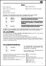 Preview for 15 page of Saci MULTINOX MULTINOX-VE Use And Maintenance Manual