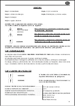 Preview for 27 page of Saci MULTINOX MULTINOX-VE Use And Maintenance Manual