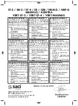 Preview for 2 page of Saci VERT CF-2 Installation And Maintenance Manual