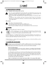 Preview for 12 page of Saci VERT CF-2 Installation And Maintenance Manual