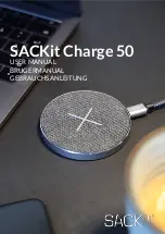 Preview for 1 page of SACKit Charge 50 User Manual