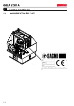 Предварительный просмотр 14 страницы Sacmi CCM001 User Manual