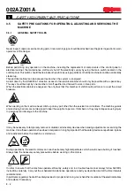 Предварительный просмотр 56 страницы Sacmi CCM001 User Manual