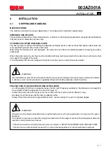 Предварительный просмотр 59 страницы Sacmi CCM001 User Manual