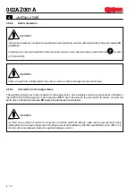 Предварительный просмотр 68 страницы Sacmi CCM001 User Manual