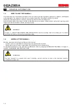 Preview for 10 page of Sacmi Imola CHS Series Instruction Manual