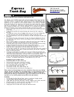 Preview for 1 page of Saddlemen Express Trunk Bag Installation Instructions