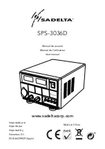 Sadelta SPS-3036D User Manual preview