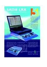 SADiE LRX2 User Manual preview