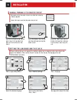 Предварительный просмотр 8 страницы Saeco 10000102 Operating And Maintenance Manual