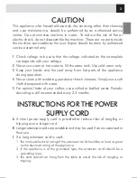 Preview for 3 page of Saeco 10000205 Operation And Maintenance Manual