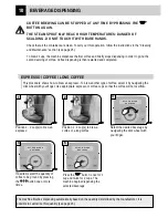 Предварительный просмотр 13 страницы Saeco 10000241 Operating And Maintenance Manual