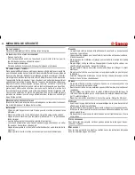 Предварительный просмотр 58 страницы Saeco 10000502 Operating Instructions Manual